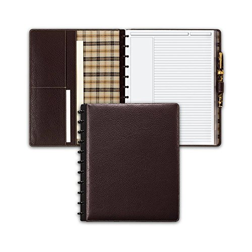 Levenger Bomber Jacket Circa Foldover Notebook, Letter (AL8385 LTR NM)