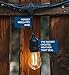 Hyperikon LED Outdoor Commercial String Lights, 48ft with 15 Hanging Sockets, 2W LED S14 LED Bulbs Included - Weatherproof Vintage Edison String Lights for Patio, Backyard, Party Wedding Decoration
