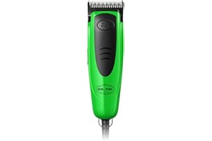 Andis Dr. Pol Easy Clip Versa Clipper Kit - Complete Grooming Solution with Detachable Blades, Attachment Combs, Nail Clipper & More for Safe, Efficient Grooming of All Dog Types, Green, 561121