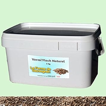 DerBauernhof Natürlicher Wurmmittel für Hühner - VermiFlash Wurmkur - 3kg