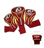 NFL Washington Redskins 3 Pack Contour Fit Headcover, Outdoor Stuffs