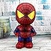Superhero Piggy Money Box Spider-Man Batman Iron Man Captain America Coin Bank for Kids Children Birthday with Box (Spider-Man)