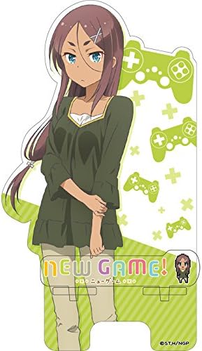 Amazon New Game 阿波根うみこ キャラスター スマホスタンド アニメ 萌えグッズ 通販