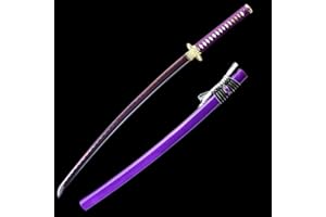 YONG XIN SWORD-Japanese Katana Samurai Sword, Handmade, Practical, 1060 Carbon Steel, Tempered/Clay Tempered, Full Tang, Shar