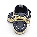 Voberry® Newborn Baby Boys' Premium Soft Sole Infant Prewalker Toddler Sneaker Shoes ( 6~12 Month, Dark Blue)
