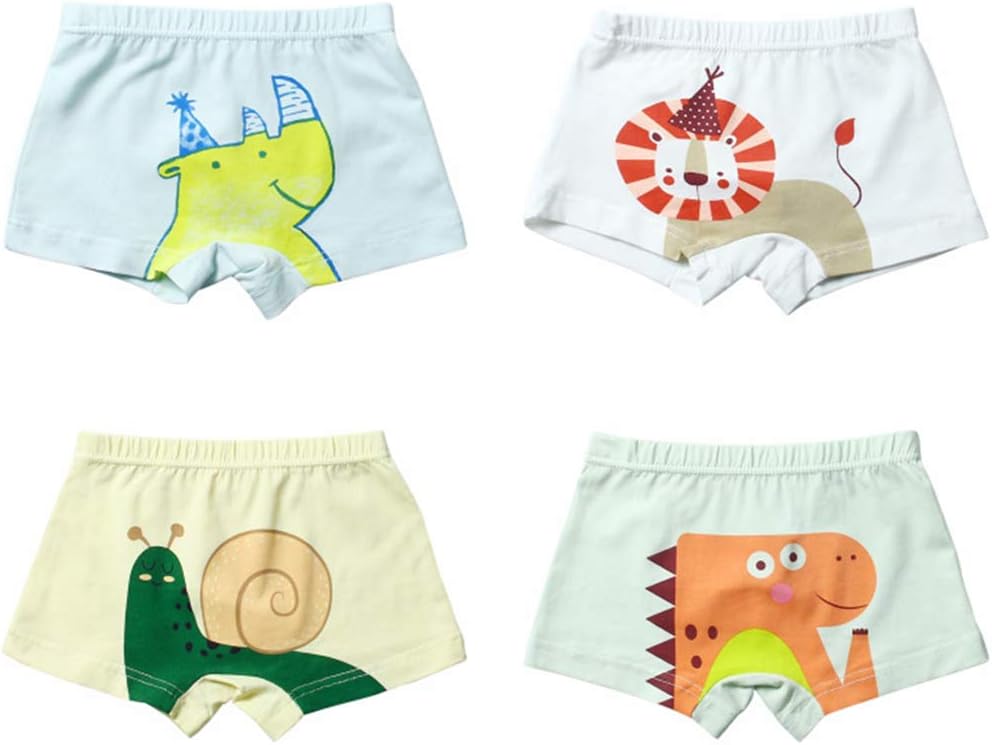 FORUSKY 5 - Pack Big Boys Soft Breathable Little Kids Underwear, Toddler Boy Boxer Briefs
