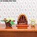 Odoria 1/12 Miniature Vintage Radio Dollhouse Decoration Accessories