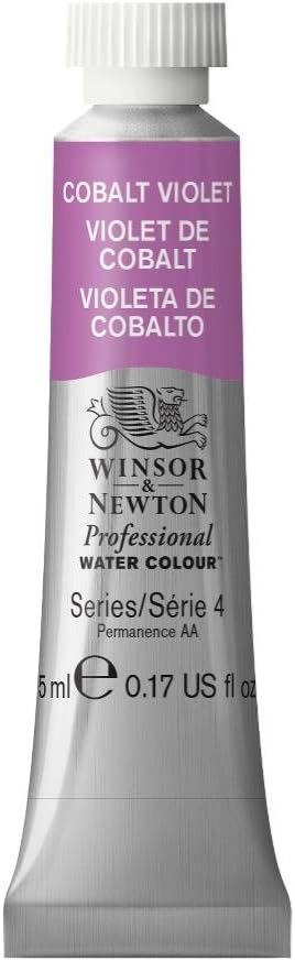 Winsor & Newton 102192 5 ml Tube Professional Water Colour, Cobalt Violet, 5 ml (Pack of 1)