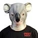 CreepyParty Deluxe Novelty Halloween Costume Party Latex Animal Head Mask Koala