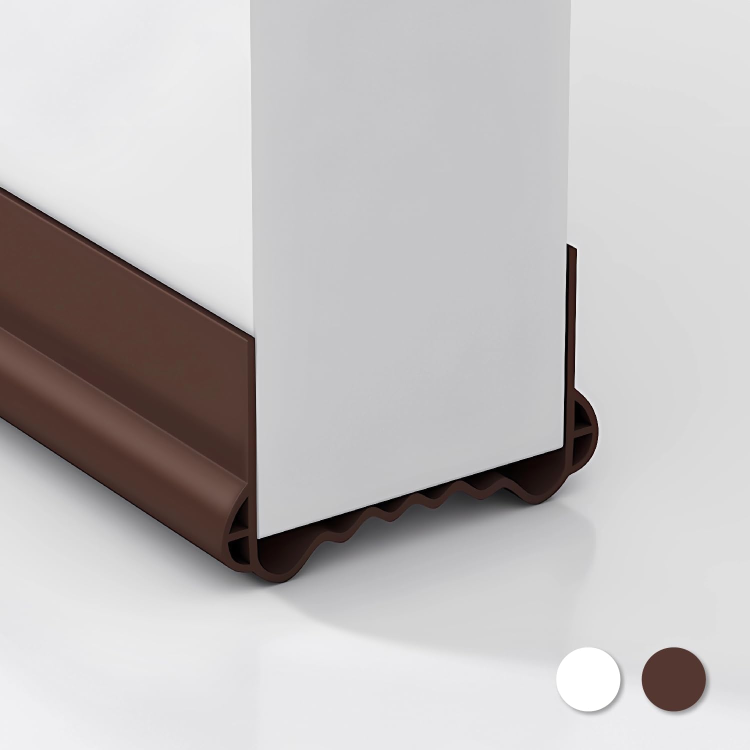 Draft Stoppers - Vastaia Door Draft Stopper Under Door Draft Blocker Insulator Door Sweep Weather Stripping Noise Stopper Strong Adhesive 39