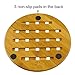 MelonBoat 4 Pack Bamboo Trivet Mat Set, Heavy Duty Hot Pot Holder Pads, 7
