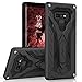 Zizo Static Series Compatible with Samsung Galaxy Note 9 Case Military Grade Drop Tested with Built in Kickstand Black