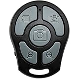 Remote Bluetooth Phone Camera Shutter, Zoomable Focus Flash Universal Wireless Camera Selfie Controller Release for iPhone and Android Smartphones by Lifbetter