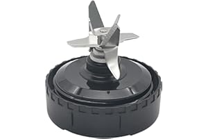 YEPARIE 6 Fins Blender Extractor Blade Assembly Fits Ninja 16oz Cup Replacement Compatible with Nurti Ninja BL660 BL663 BL663CO BL665Q BL770 BL770A BL740 BL771 BL771C BL772 BL773CO BL780 BL740