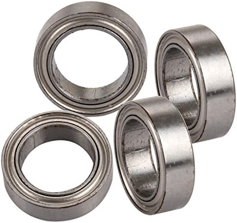 Yiguo Metal Steering Servo Saver Complete Ball Bearing 12x8x3.5mm for HIMOTO 1:18 RC Car Buggy Set of 8