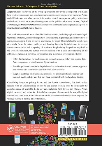 Digital Forensics for Handheld Devices