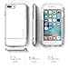 Spigen Flip Armor iPhone 8 Plus/iPhone 7 Plus Case with Durable Protection and Hidden Card Storage for Apple iPhone 7 Plus (2017) / iPhone 7 Plus (2016) - Jet White