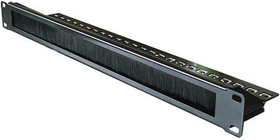 RackMatic - Panel pasacables guíacables para armario rack 19" 1U con