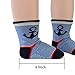 12 Pairs Baby's Cute Warm Cotton Socks (Anti-slip 1 to 3 Years Old), Lystaii Soft Anti Slip Grip Ankle Socks for 12-36 Month Kids Infant Toddler Walker Multiple Color Navy Style Striped Non Skid