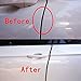 32Ft(10M) Car Door Edge Guards U Shape Edge Trim Rubber Seal Protector Guard Strip Car Protection Car Door Edge to Protect Your Vehicle from Nicks, Chips and Scratches Fit for Most Car