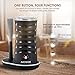 Milk Frother, Aicook High-End Milk Steamer for Hot and Cold Milk Froth, with Double Wall, Strix Control, Non-Stick, Silent Operation for Cappuccino Hot Chocolate, Latte, Coffee