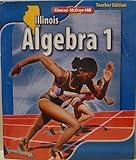 Unknown Binding Glencoe McGraw-Hill Illinois Algebra 1 Teacher Edition Book
