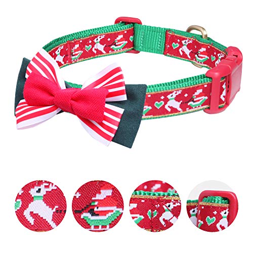 Pet Rejoir Christmas Dog Collar 3 Designer Cute Holiday Dog Collars