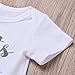 HappyMA Newborn Baby Boys Girls Romper One Piece Outfit Summer Bodysuit (0-6 Months)