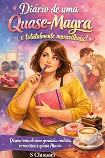 Livro Diário de uma Quase-Magra (e totalmente maravilhosa): Desventuras de uma gordinha realista, romântica e quase fitness.