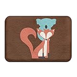 Fox & Koala Non Slip Front Floor Mat Bath Rug