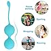 Kegel Exercise Weights with Face Cleaner Design Controller, Silicone Ben Wa Kegel Balls Weighted Kit for Women Beginners & Advanced, Doctor Recommended for Bladder Control & Pelvic Floor Exercises