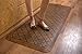 Butterfly Anti-Fatigue 24 by 70 Inch Quatrefoil Kitchen Comfort Mat, Antique