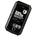 Fulldream Aluminum Gorilla Glass Metal Cover Case for iPhone 5 iPhone 5S 5G Waterproof Shockproof Black