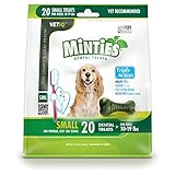 Minties Vet Grade Dental Treats 20 Small for Dogs 10-19lbs