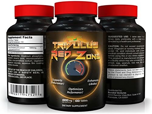 Tribulus RED Zone Dietary Supplement For Optimal Performance and Fitness