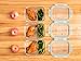 Premium Glass Food Storage Containers- Meal Prep Lunch Box Set- with Locking Lid & 2 Compartments- BPA Free, Airtight, Leak proof, Microwave, Oven, Freezer, Dishwasher Safe(Rectangle, 35.5 Oz, 3 Sets)