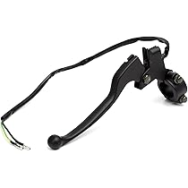 thumbnail image 2 of 7/8 Handlebar Clutch Brake Levers - CNC Aluminum Adjustable Levers For GY6 Scooters 50cc-150cc 2 of 14