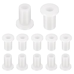 uxcell 12pcs Flanged Sleeve Bearings Plastic