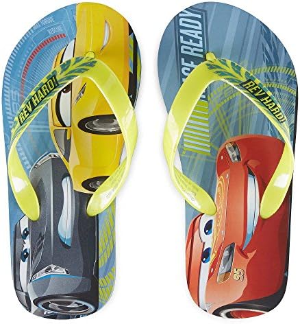 Cars 3 Boys Sandals Flip Flop Storm Mcqueen (9/10)