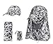 Sun Caps Fishing Hats Neck Face Flap Cover Solar Protection Sunscreen Garden Camouflage Sports Outdoor Hiking Beach Desert (Gray)