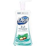 Dial Complete 2-In-1 Foam Hand Wash 7.5 Ounce Mint & Shea Butter (221ml) (Pack of 3)