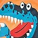 DDSOL Little Boys Pajamas Dinosaur Kids Pjs Sets Cotton Toddler Sleepwear