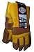 MENS B&G HEAVY WORK INSULATED FLEECE PILE LINED LEATHER WINTER GLOVES XL