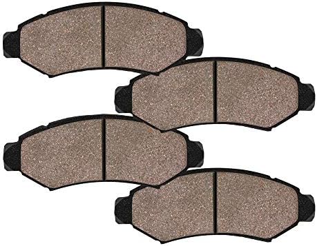 TOPEX Front & Rear Semi-Metallic Brake Pads For 300C 300 Charger Magnum Challenger SRT8