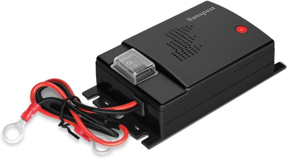 Sanspest Squirrel Repellent, Rodent Repellent For Cars, Rodent Defense Vehicle Protection, Chipmunk Repellent, Rodent Repelled For Vehicles 12V and 24V