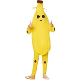 InSpirit Designs Youth Fortnite Peely Costume | Officially Licensed | 3D Foam Outfit &amp; Matching Jumpsuit | Perfect for Gamers
