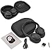 Juboury Solace Battery Active Noise Canceling Over-Ear Headsets for iOS, Samsung Andorid Phones,Tablets,Portable Music Players,Laptop, PC, in-Flight Entertainment Devices with Carrying Case