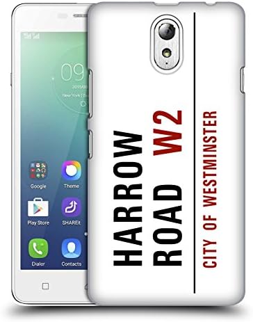 Official City Of Westminster Harrow Road Street Signs 2 Hard Back Case for Lenovo Vibe P1m