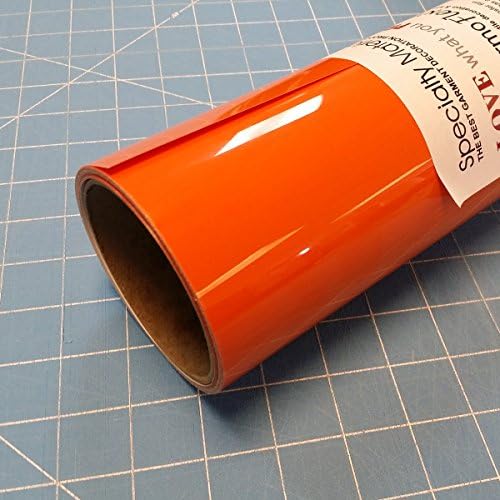 ThermoFlex Plus Orange 15'' x 3' Iron on Heat Transfer Vinyl