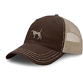 Richardson Soft Mesh Cap Hat Embroidered German Shorthaired Pointer Embroidery Trucker Hats for Men & Women